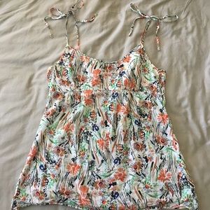 Lucky Brand Floral Tank Top